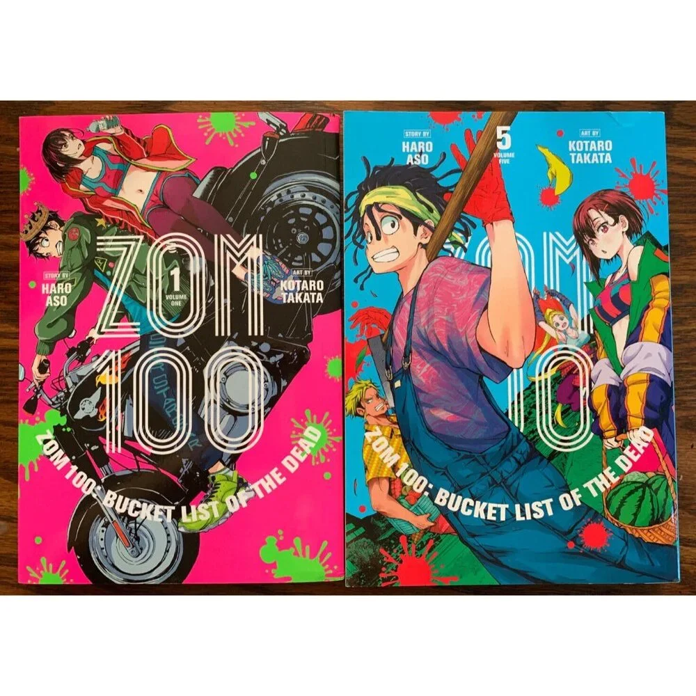 Zom 100:‎ Bucket List of the Dead, Vol. 1, Volume 1 & Vol. 5, Volume 5